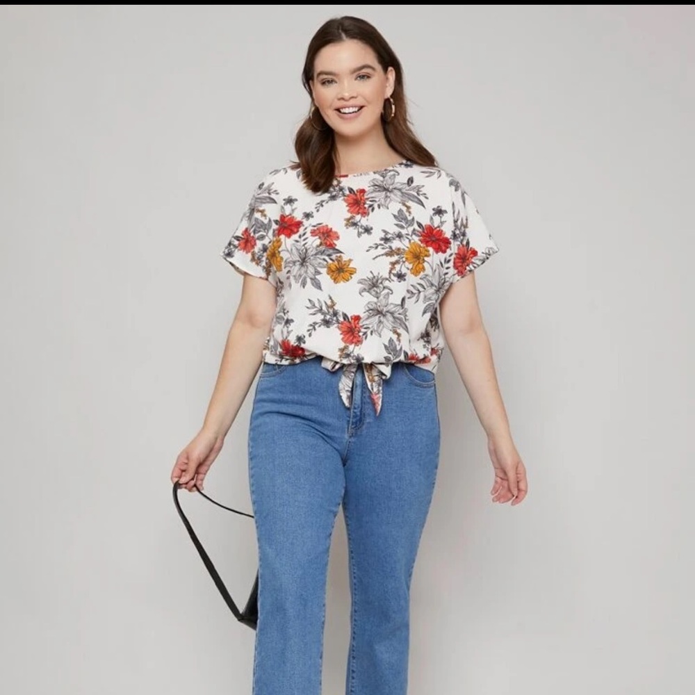 SHEIN Floral Blouse